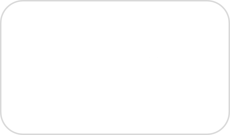 lower circadian stimulation