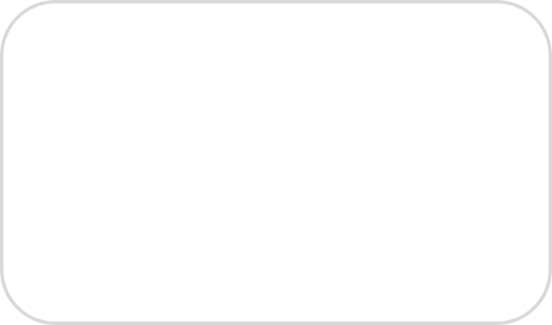 0.099 M/P ratio